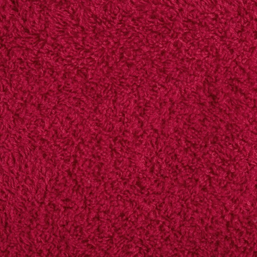 Badhanddoeken SOLUND 4 st 600 g/m² 70x140 cm rood - Afbeelding 5