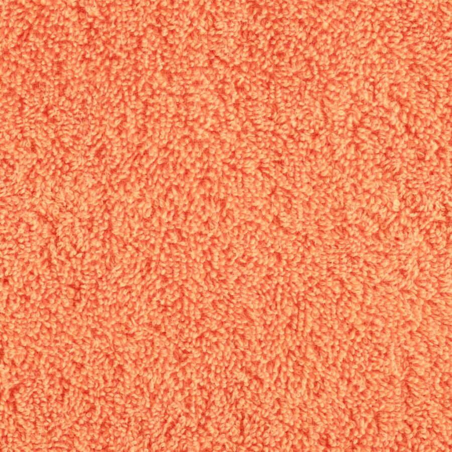 8-delige Handdoekenset SOLUND 600 g/m² oranje - Afbeelding 7