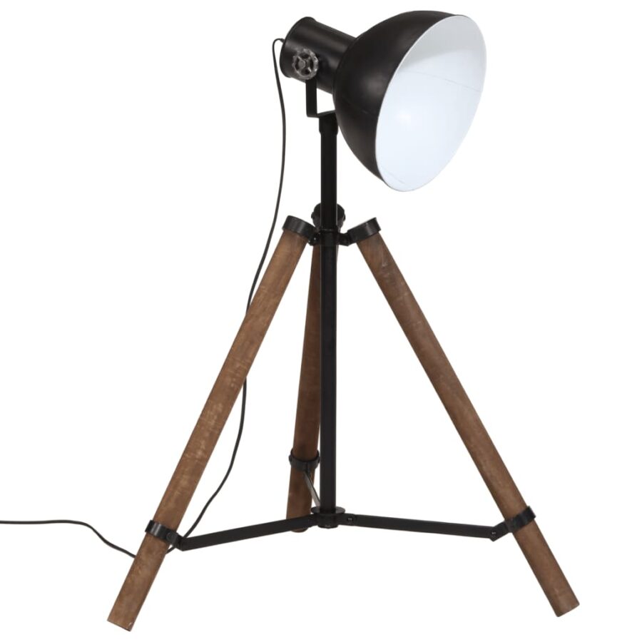 Vloerlamp 25 W E27 75x75x90-150 cm zwart - Afbeelding 6