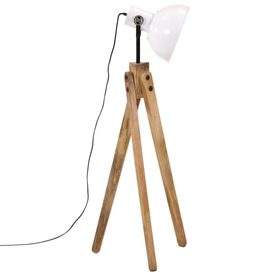 Vloerlamp 25 W E27 45x45x120 cm wit - Afbeelding 4