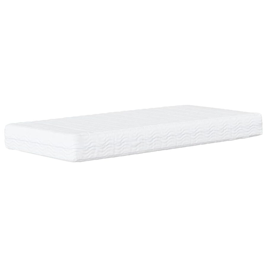 Bed met matras fluweel lichtgrijs 90x200 cm - Afbeelding 5