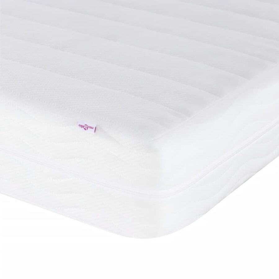 Bed met matras fluweel donkergrijs 140x200 cm - Afbeelding 7