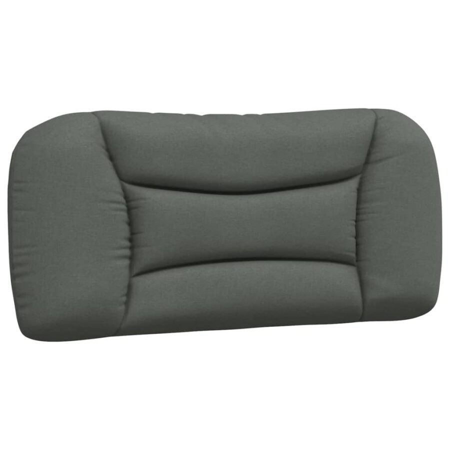 Bed met matras stof donkergrijs 90x190 cm - Afbeelding 5