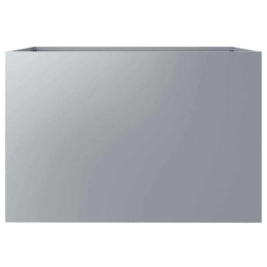 Plantenbak 62x47x46 cm gegalvaniseerd staal zilverkleurig - Afbeelding 5