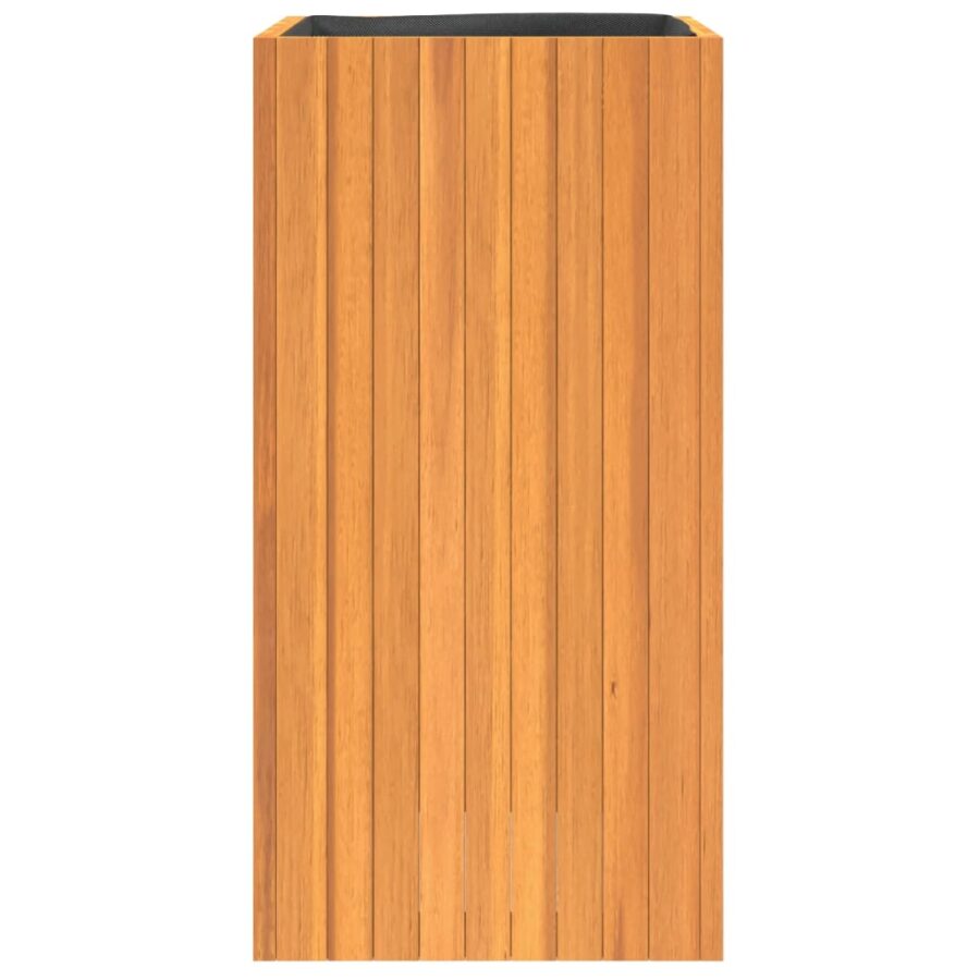Plantenbak 45x45x90 cm massief acaciahout - Afbeelding 5