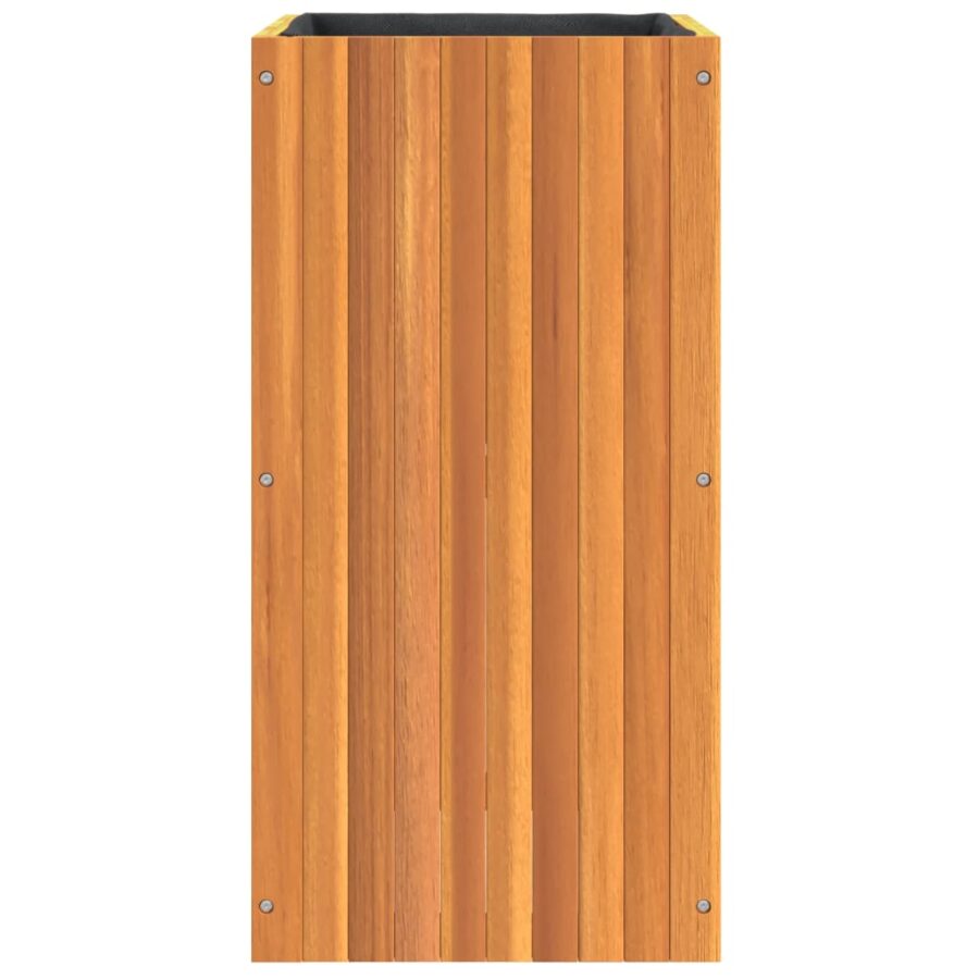 Plantenbak 45x45x90 cm massief acaciahout - Afbeelding 6