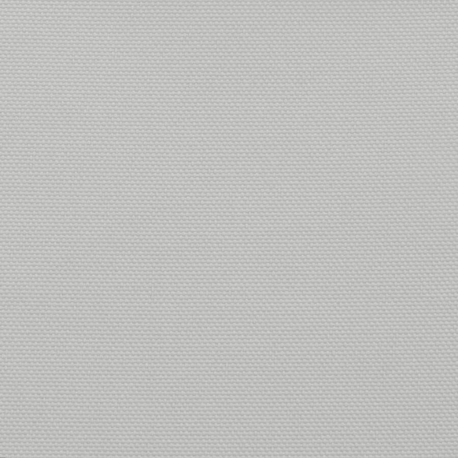 Zonnezeil 7x4 m 100% polyester oxford lichtgrijs - Afbeelding 9