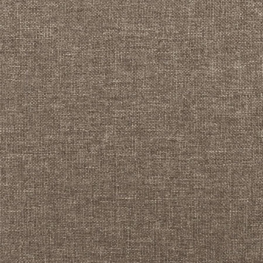 Bedframe stof taupe 120x190 cm - Afbeelding 8
