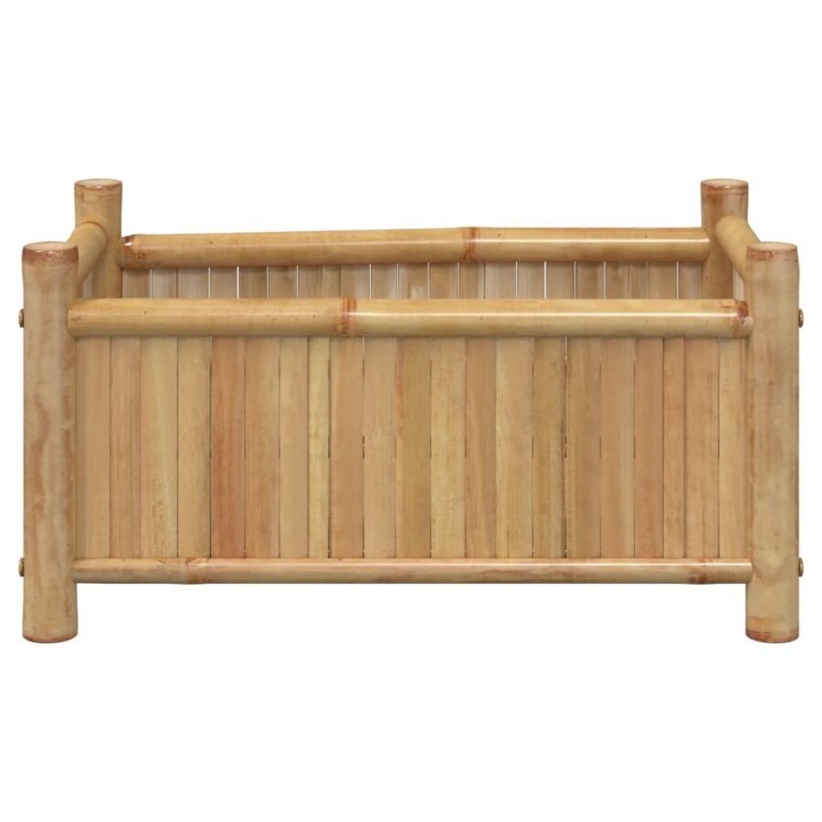 Plantenbak 50x30x25 cm bamboe - Afbeelding 4