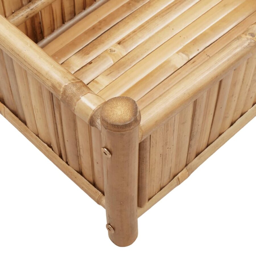 Plantenbak 50x30x25 cm bamboe - Afbeelding 7