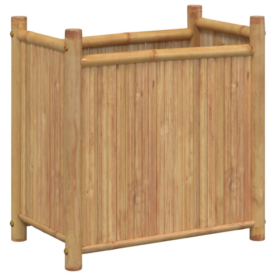 Plantenbak 50x30x50 cm bamboe - Afbeelding 2