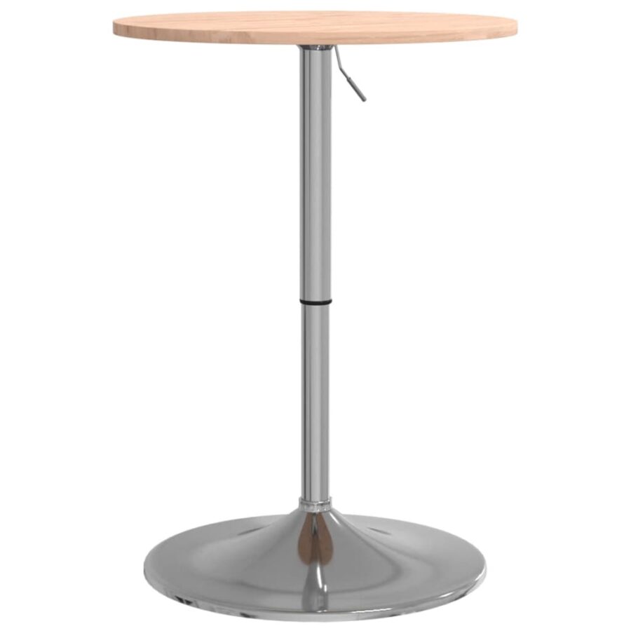 Bartafel Ø 50x89,5 cm massief beukenhout - Afbeelding 2