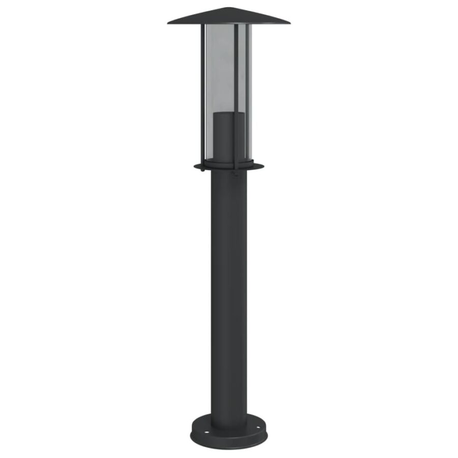 Vloerlamp voor buiten 60 cm roestvrij staal zwart - Afbeelding 5