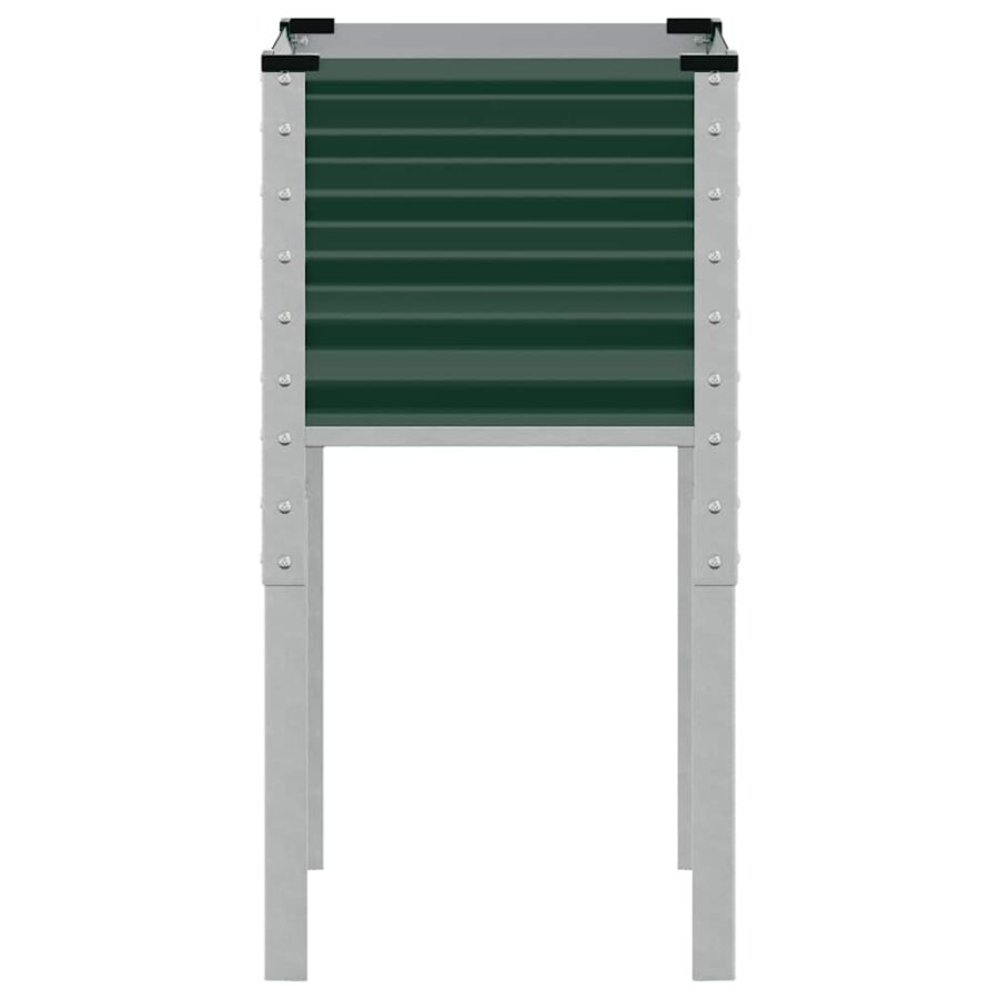 Plantenbak 45x45x88 cm staal groen - Afbeelding 5