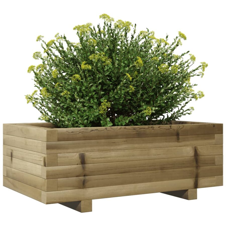 Plantenbak 70x40x26,5 cm geïmpregneerd grenenhout - Afbeelding 4
