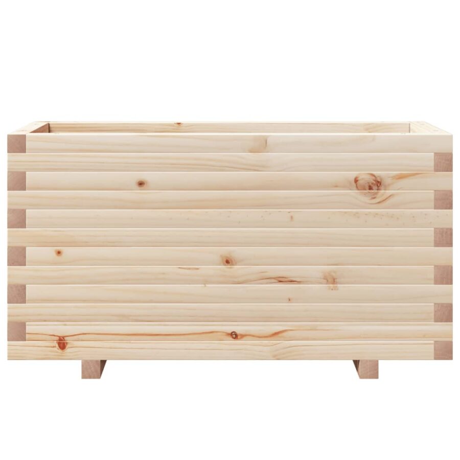 Plantenbak 90x40x49,5 cm massief grenenhout - Afbeelding 5
