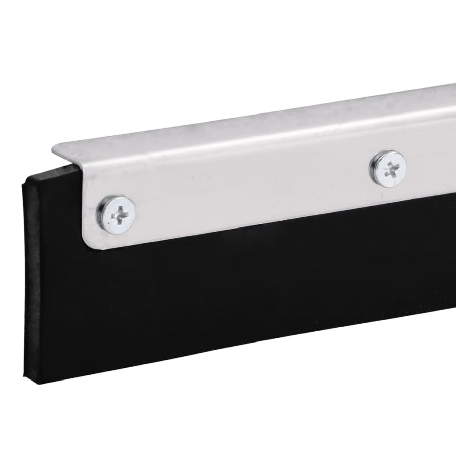 Vloerwisserkoppen 5 st 45,5x2x5 cm staal en rubber - Afbeelding 5