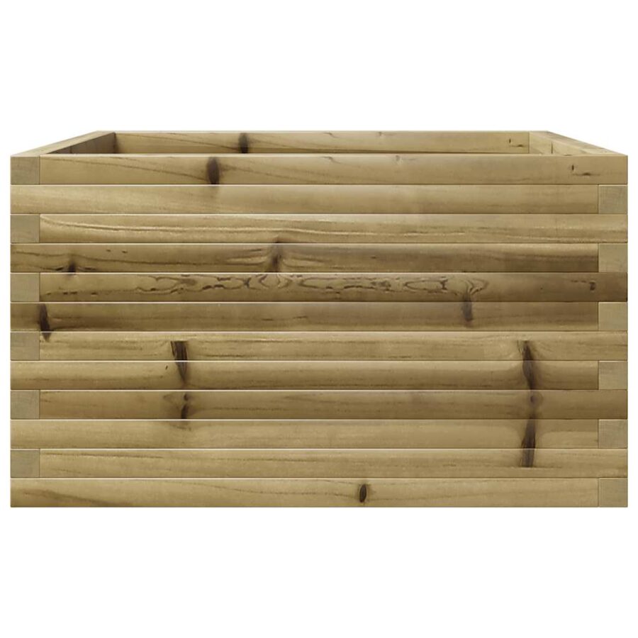 Plantenbak 80x80x46 cm geïmpregneerd grenenhout - Afbeelding 5