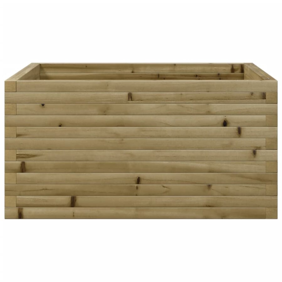 Plantenbak 90x90x46 cm geïmpregneerd grenenhout - Afbeelding 6