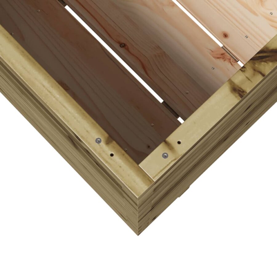 Plantenbak 90x40x72 cm geïmpregneerd grenenhout - Afbeelding 8