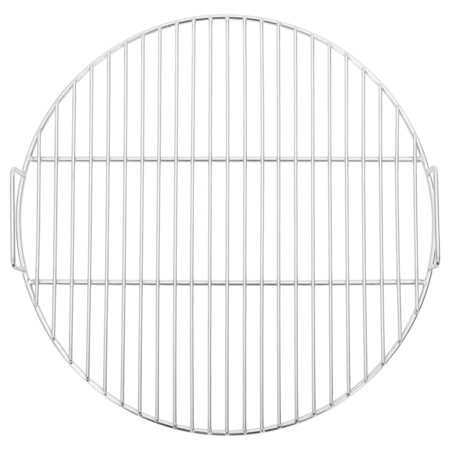 Barbecuerooster met handgrepen rond Ø44,5 cm 304 roestvrijstaal - Afbeelding 3