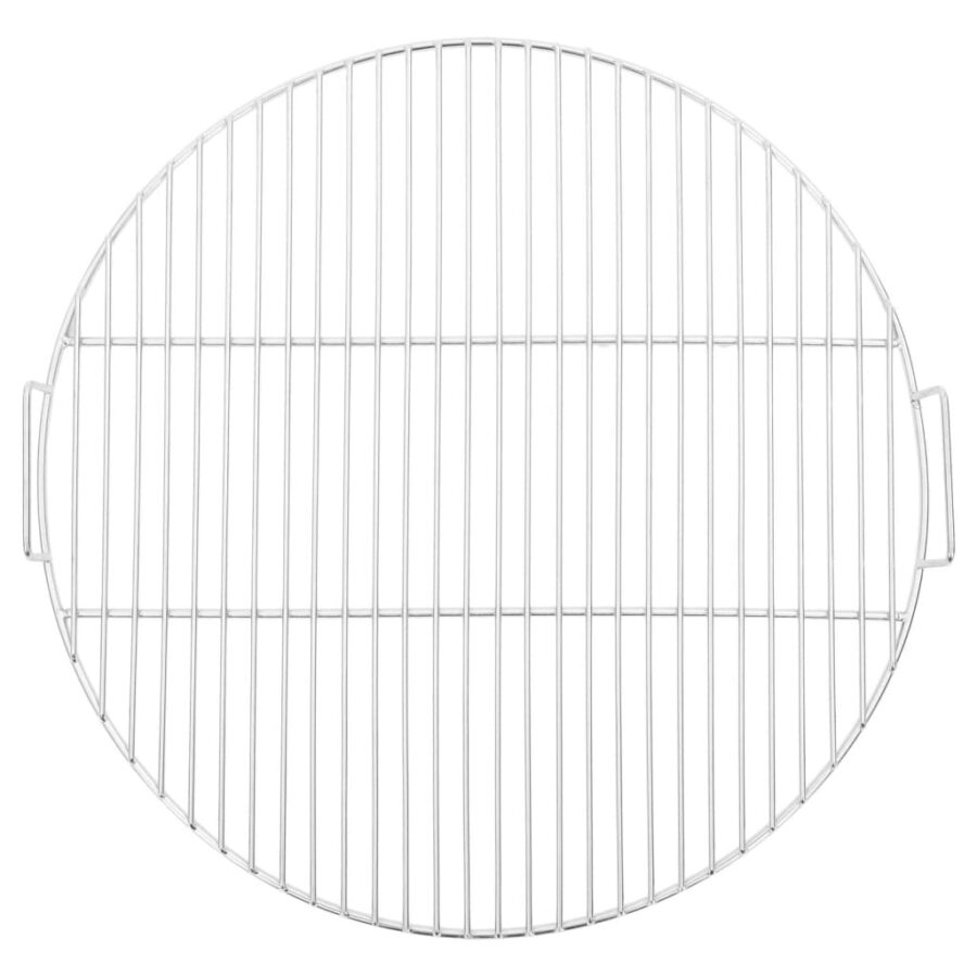 Barbecuerooster met handgrepen rond Ø54 cm 304 roestvrij staal - Afbeelding 3
