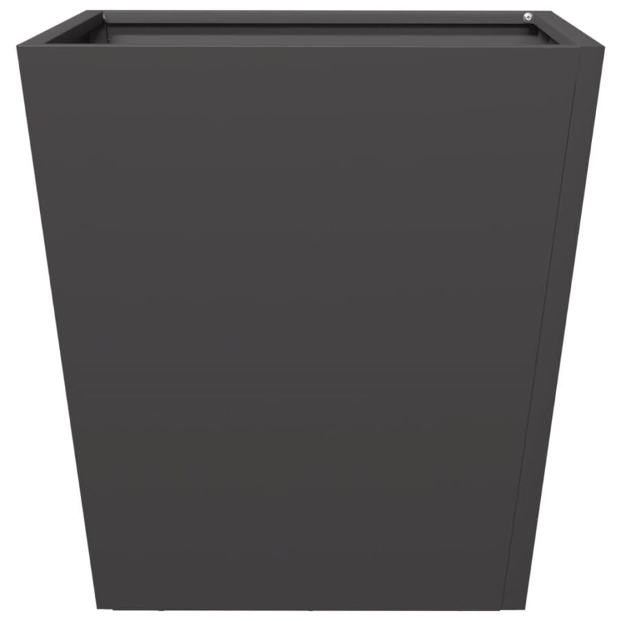 Plantenbak 40x40x40 cm staal zwart - Afbeelding 4