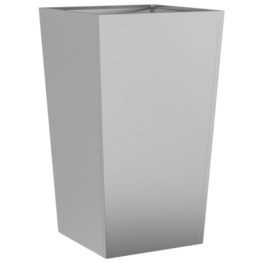 Plantenbak 45x45x75 cm gegalvaniseerd staal - Afbeelding 2