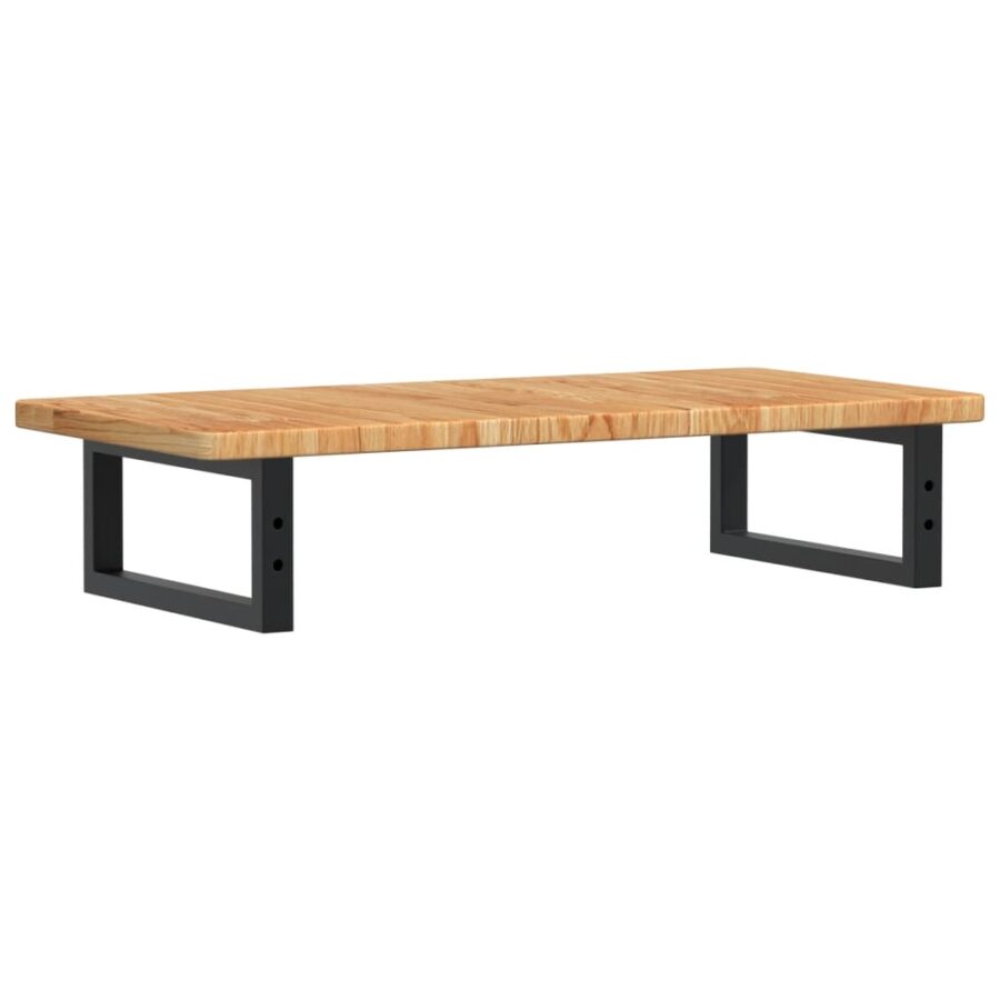 Badkamer wandschap staal en massief eikenhout - Afbeelding 6