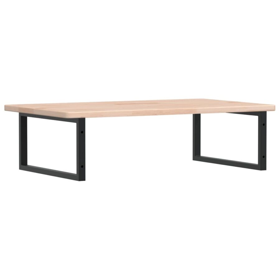 Badkamer wandschap staal en massief eikenhout - Afbeelding 6