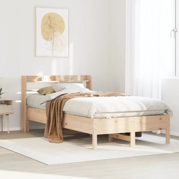 Bedframe zonder matras massief grenenhout 120x200 cm