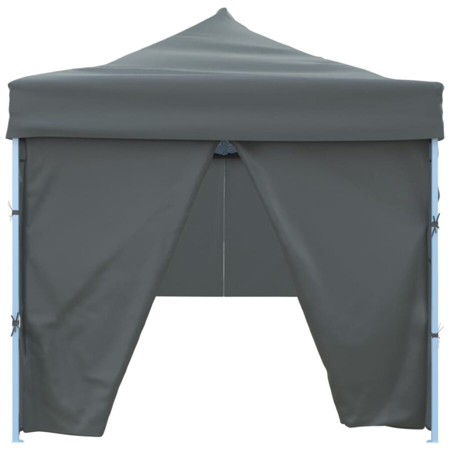 Vouwtent pop-up met 8 zijwanden 3x9 m antraciet - Afbeelding 6