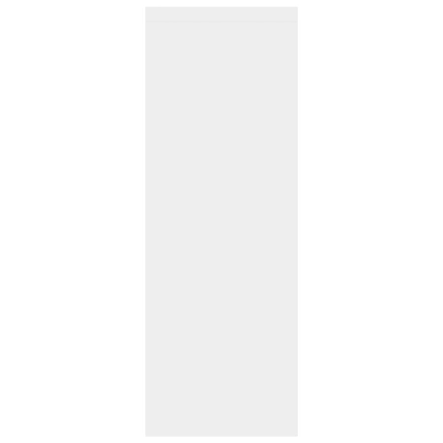 Wandschap 45,1x16x45,1 cm bewerkt hout wit - Afbeelding 5