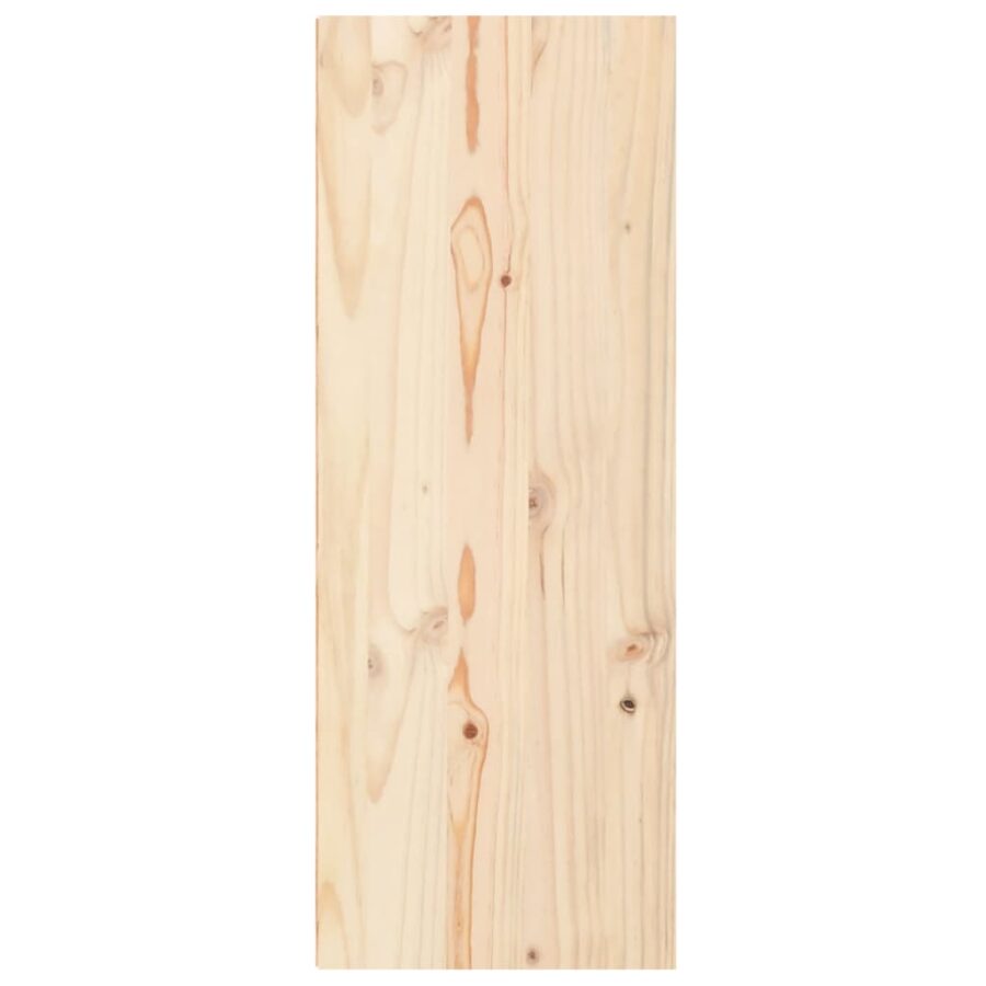 Wandkasten 2 st 30x30x80 cm massief grenenhout - Afbeelding 8