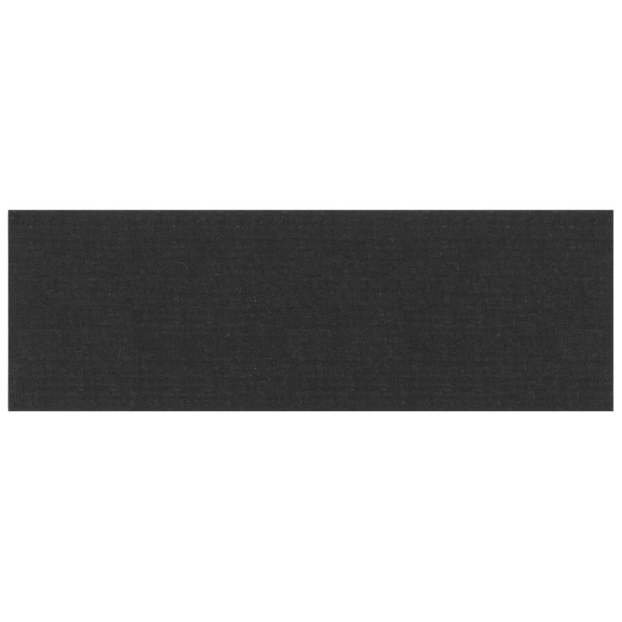 Wandpanelen 12 st 3,24 m² 90x30 cm stof zwart - Afbeelding 3
