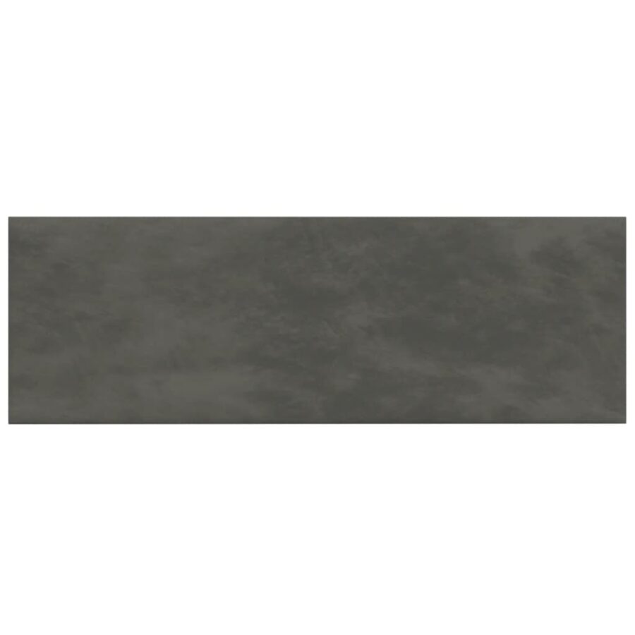 Wandpanelen 12 st 3,24 m² 90x30 cm fluweel donkergrijs - Afbeelding 3