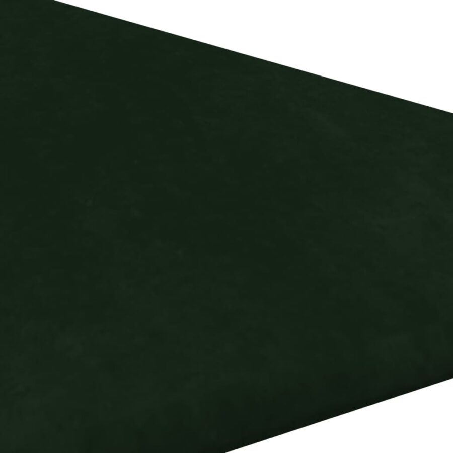 Wandpanelen 12 st 0,54 m² 30x30 cm fluweel donkergroen - Afbeelding 6
