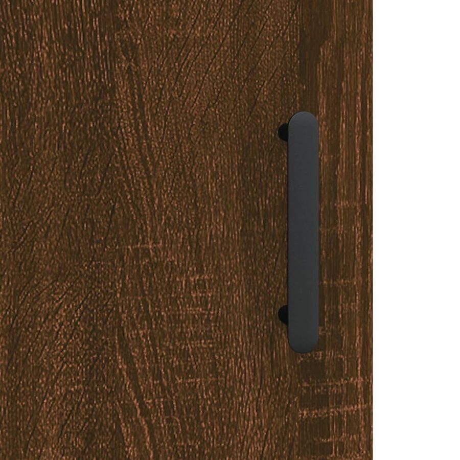 Wandkast 69,5x34x90 cm bruin eikenkleur - Afbeelding 11
