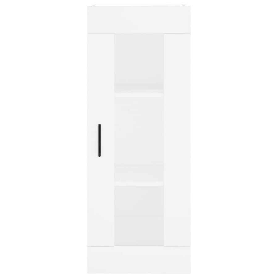 Wandkast 34,5x34x90 cm wit - Afbeelding 6