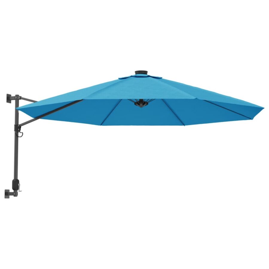 Wandparasol 290 cm zeeblauw - Afbeelding 2