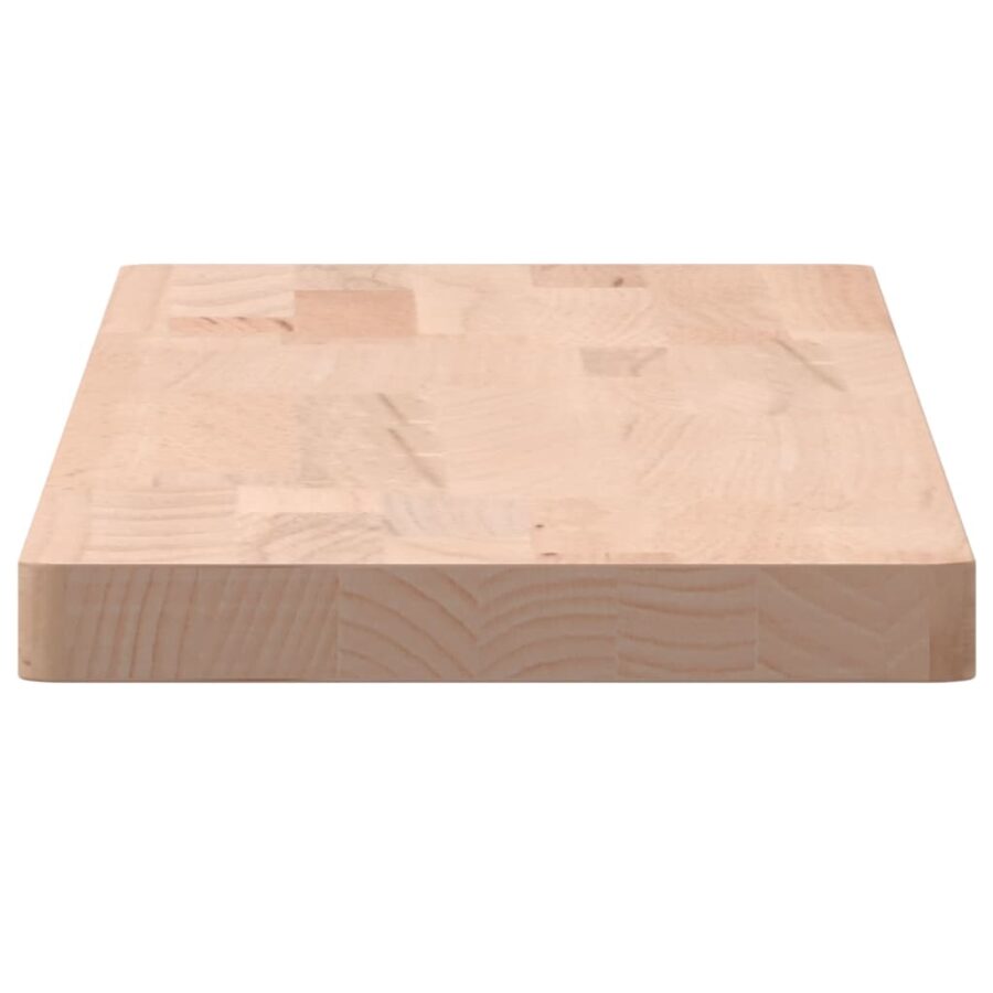Wandschap 80x20x2,5 cm massief beukenhout - Afbeelding 5
