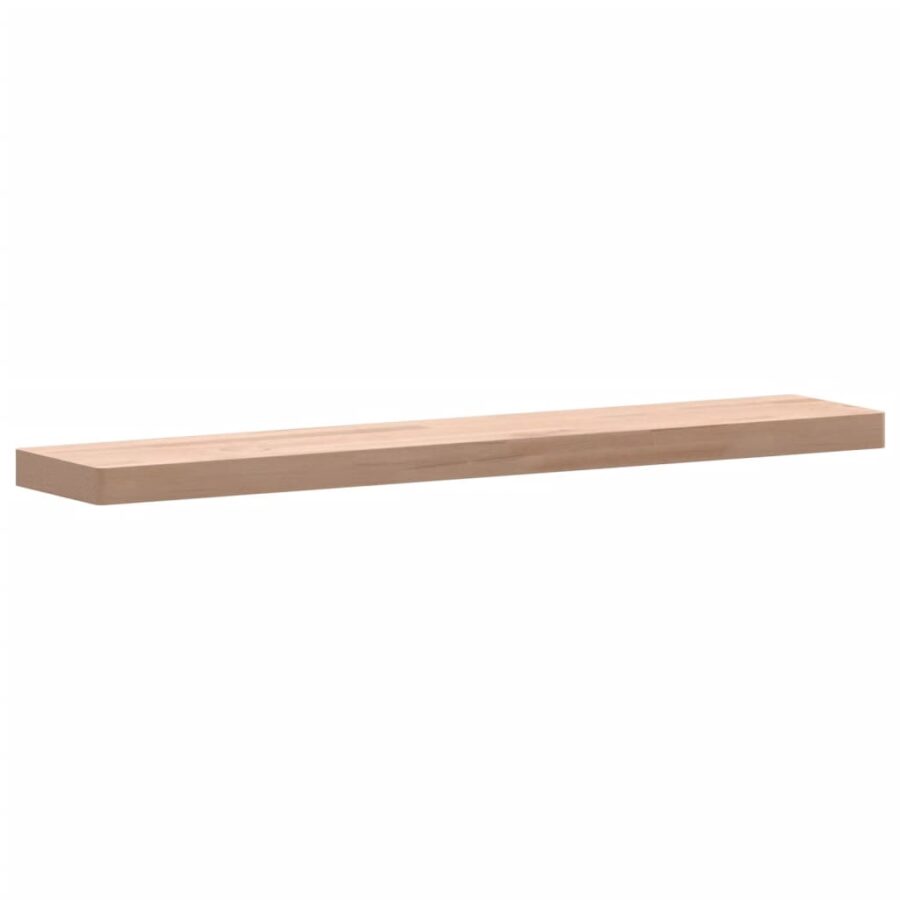 Wandschap 100x20x4 cm massief beukenhout - Afbeelding 7