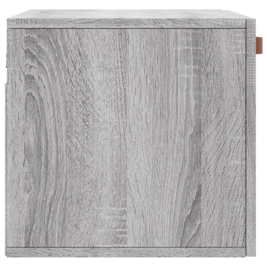 Wandkast 60x36,5x35 cm bewerkt hout grijs sonoma eikenkleurig - Afbeelding 7