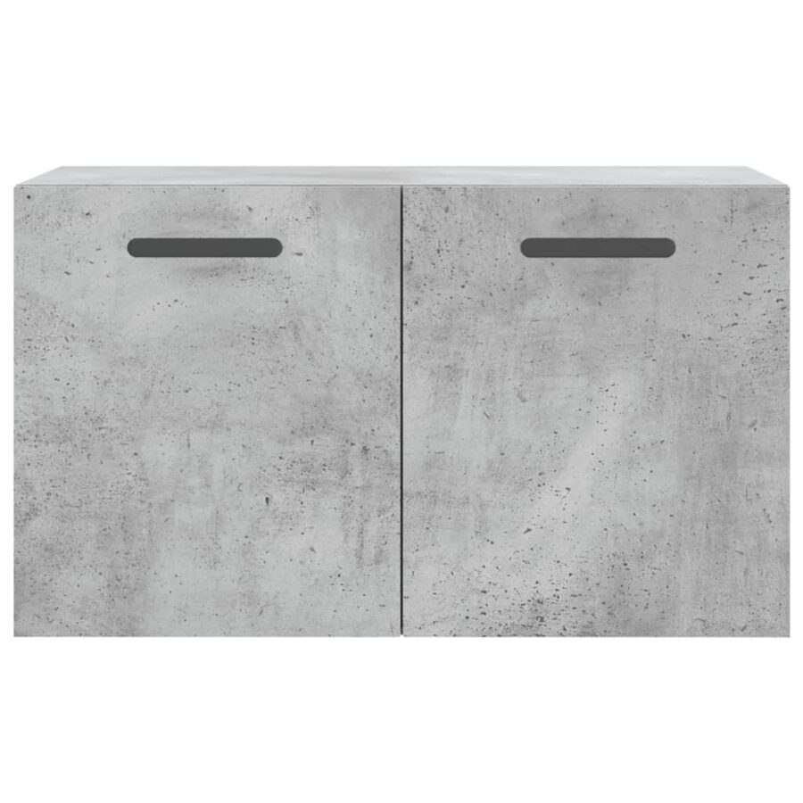 Wandkast 60x36,5x35 cm bewerkt hout betongrijs - Afbeelding 5