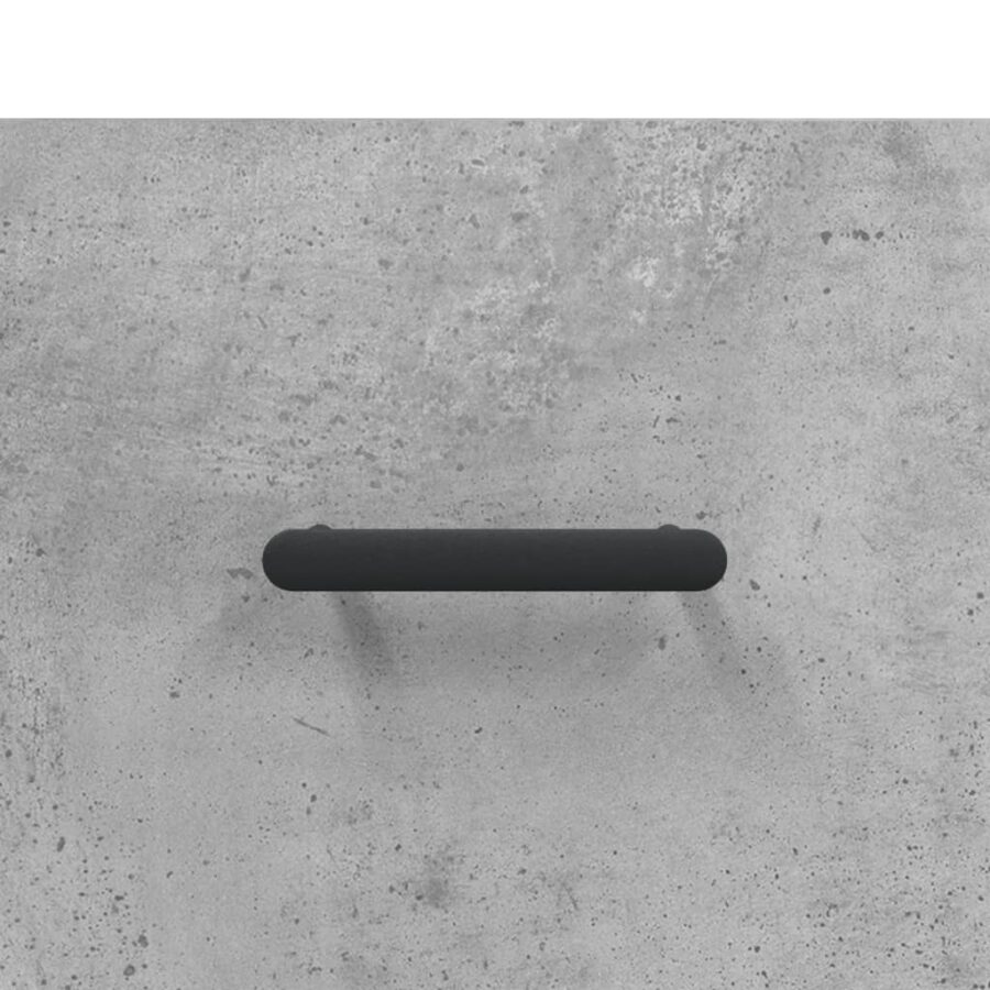 Wandkast 80x36,5x35 cm bewerkt hout betongrijs - Afbeelding 10