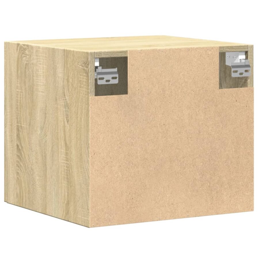 Wandkast 45x42,5x40 cm bewerkt hout sonoma eikenkleurig - Afbeelding 6