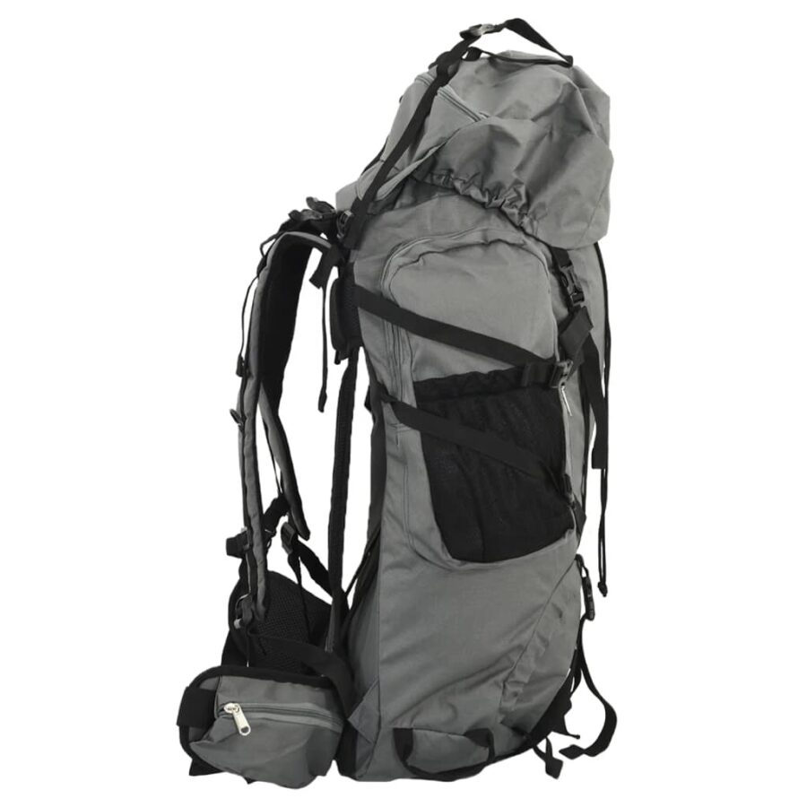 Wandelrugzak 60 L oxford stof grijs - Afbeelding 2