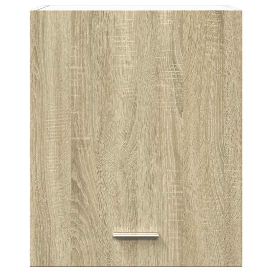 Wandkast 50x31x60 cm bewerkt hout sonoma eikenkleurig - Afbeelding 5
