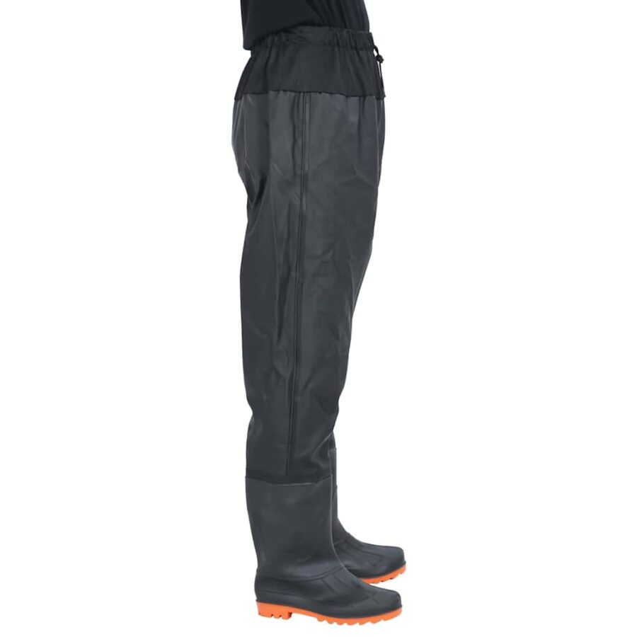 Waadpak met laarzen maat 41 zwart - Afbeelding 3