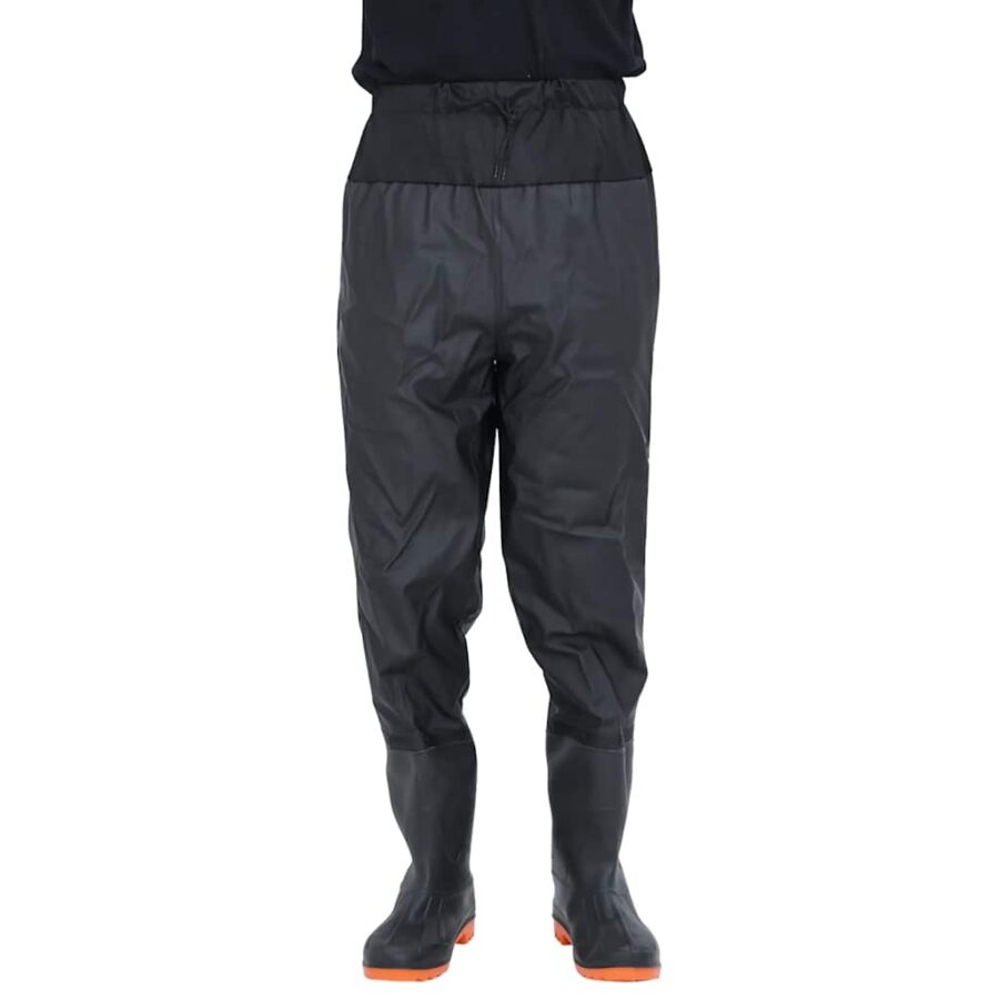 Waadpak met laarzen maat 46 zwart - Afbeelding 2